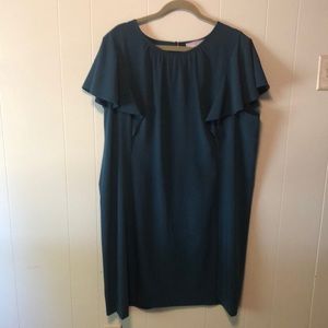 Flutter sleeve dress